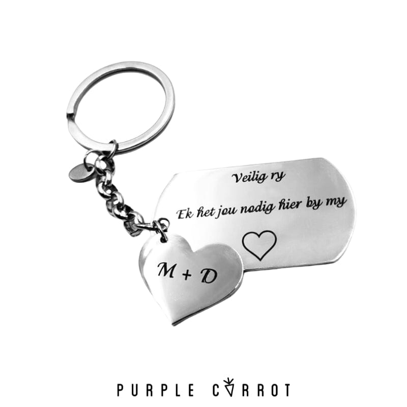 Drive Safe Keychain - Main Image