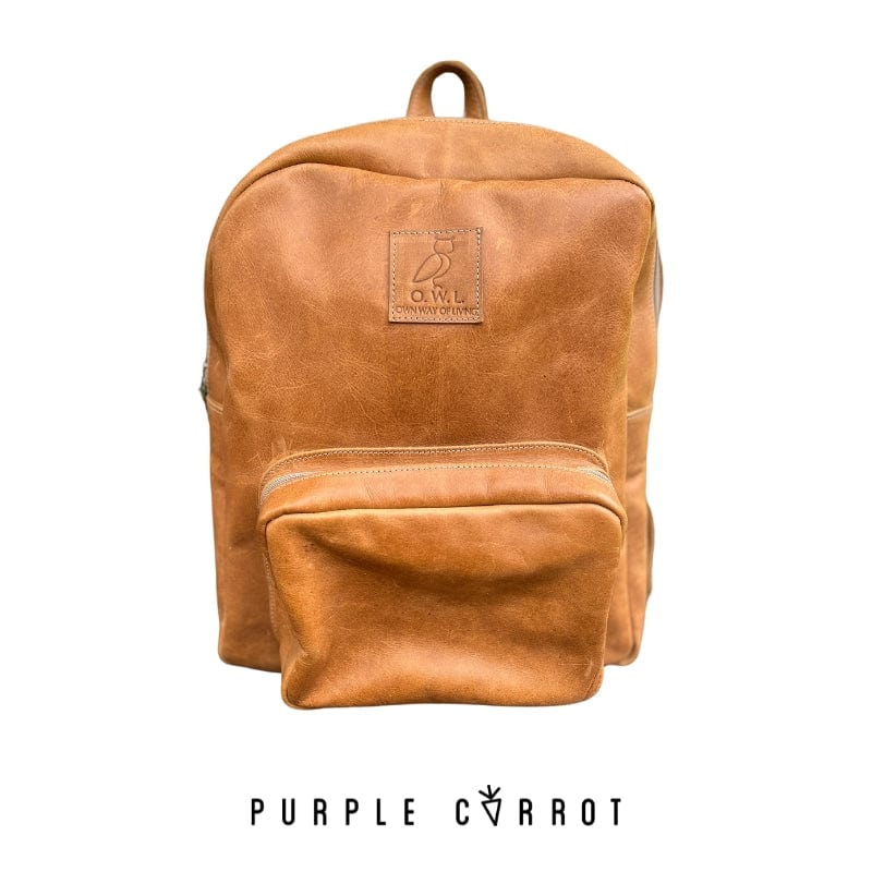 Leather Backpack - Main Image