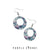 Resin Protea Earrings