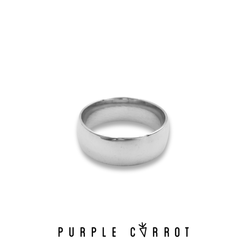 Plain Silver Ring 10mm