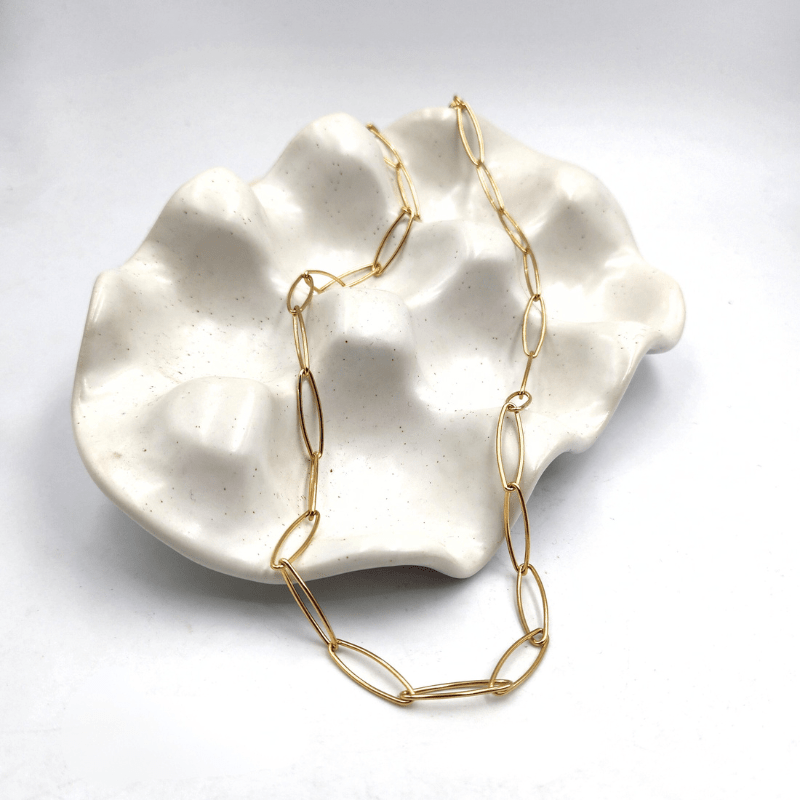 Oval Paperclip  Necklace/Bracelet