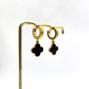 Clover Hoop Earrings