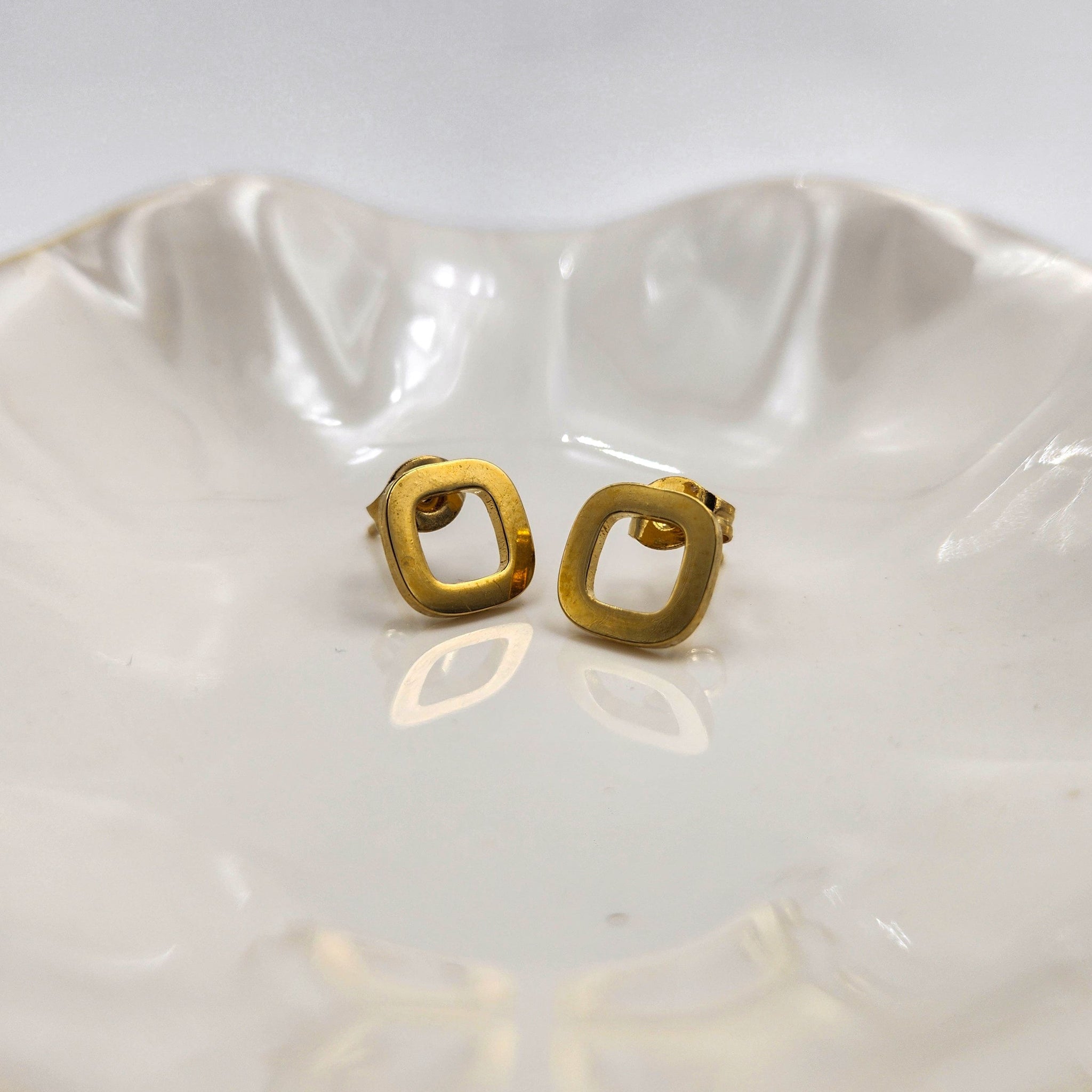 Geometric Stud Earrings