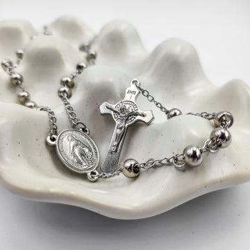 Faith's Embrace Rosary Necklace