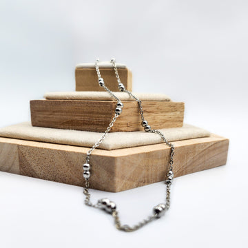 Triple Ball Necklace