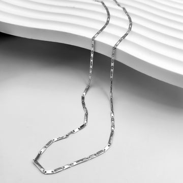 Modern Bar Chain Necklace