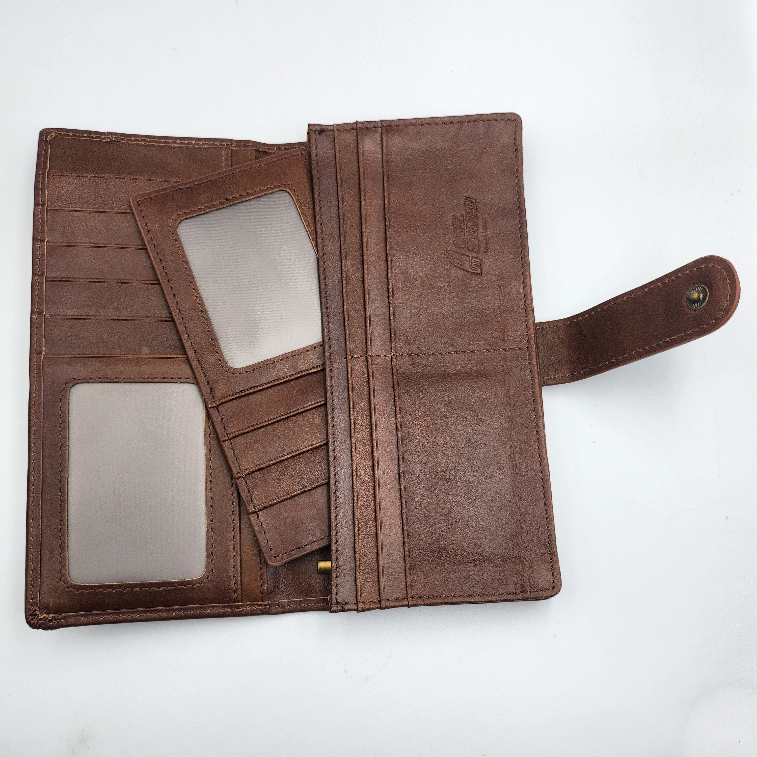 Real Bovine Leather Female Wallet with free courier