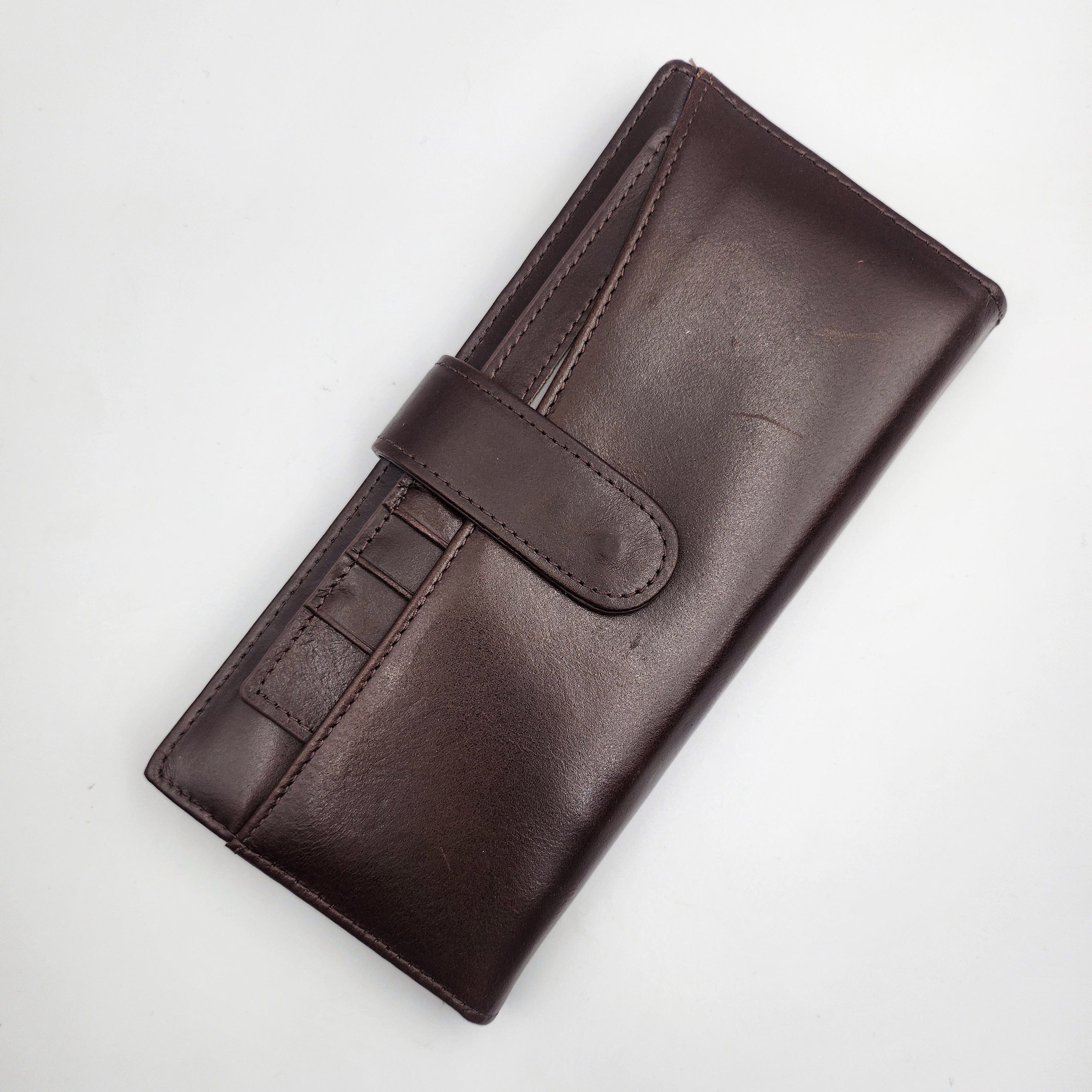 Real Bovine Leather Female Wallet with free courier