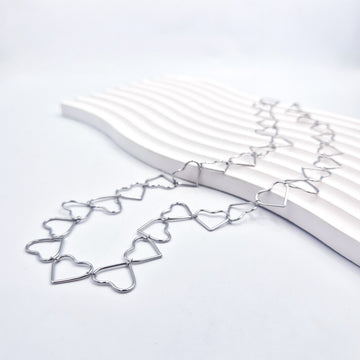 Linked Hearts Bracelet/Necklace