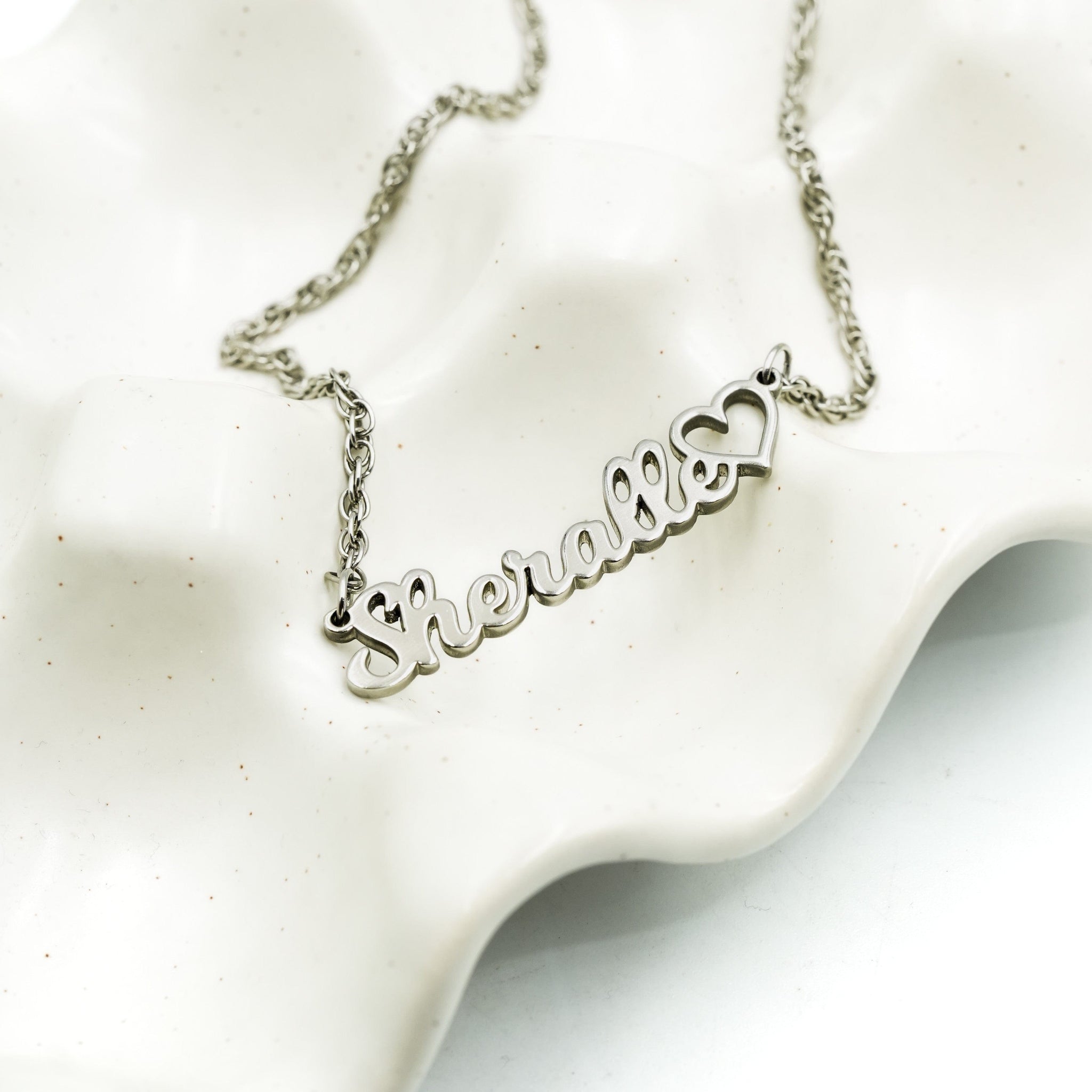 Preorder 2026 Milkshake Font Cutout Name Necklace