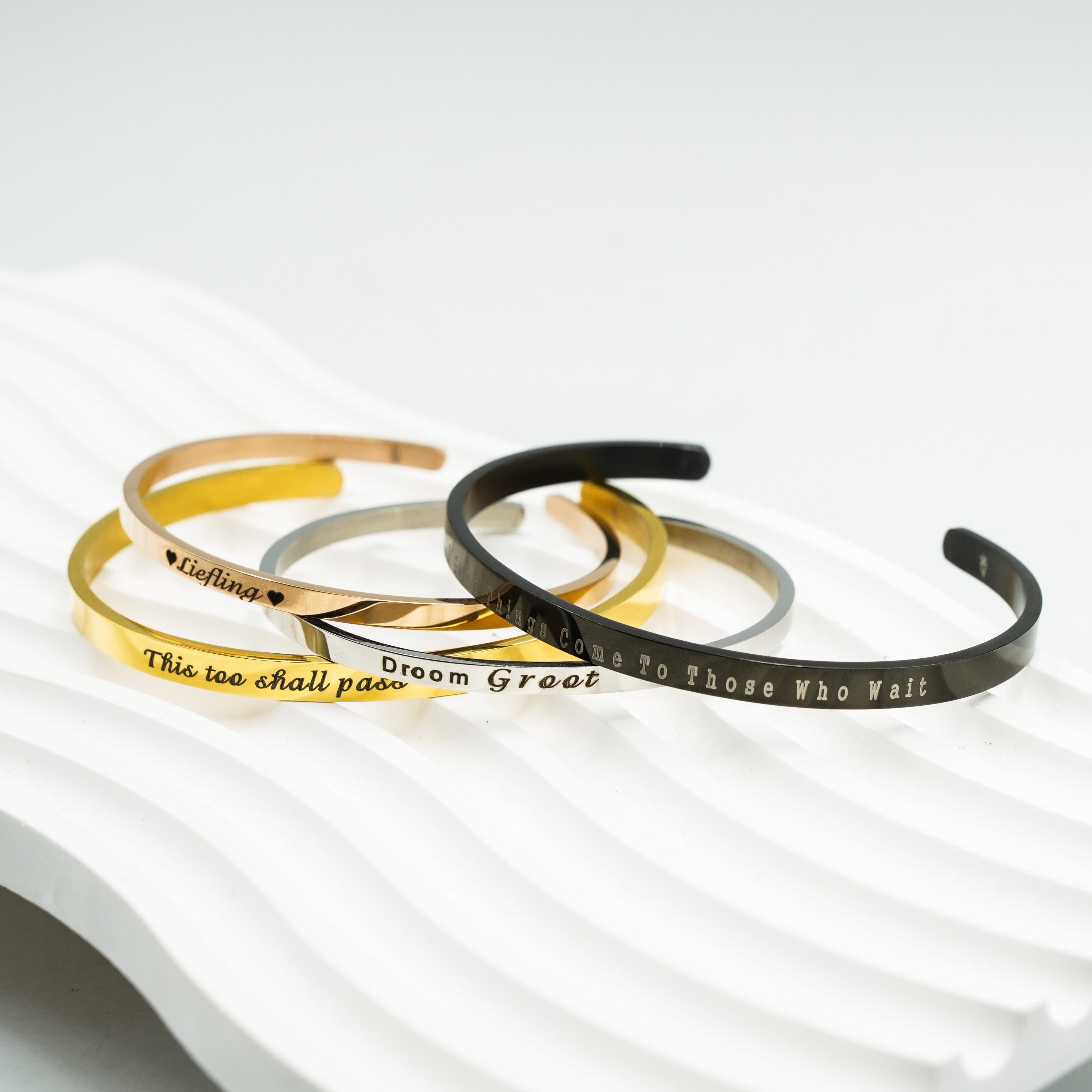 Personalised Cuff Bangles