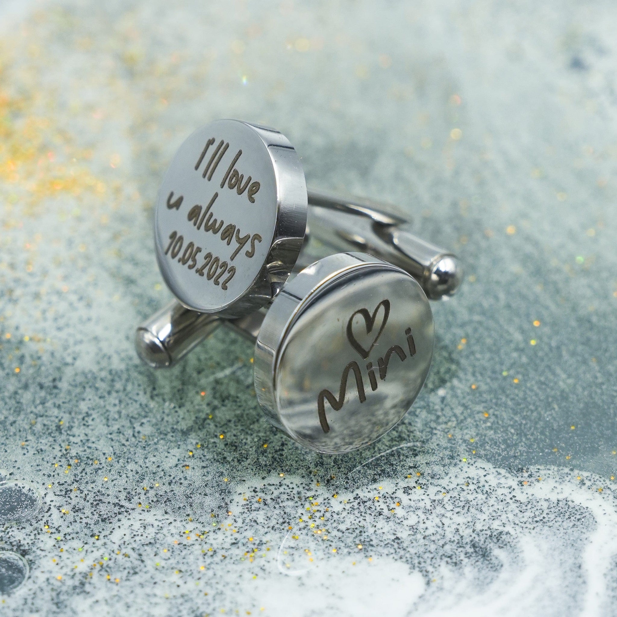 I'll Love You Forever Cuff Links
