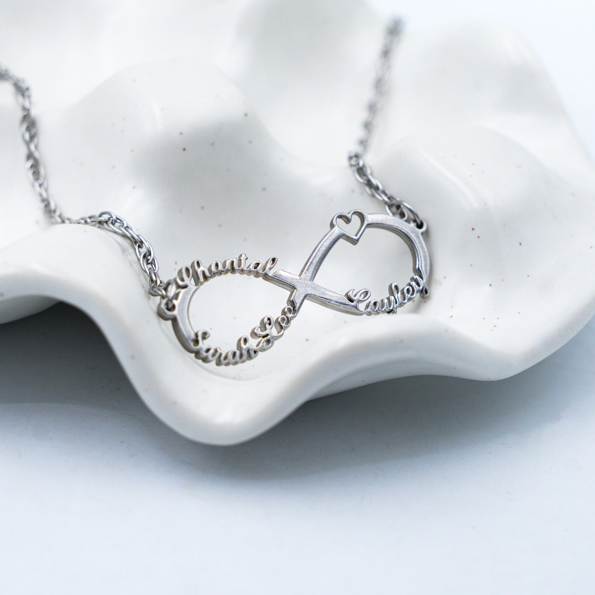 Infinity Name Necklace Cut-out