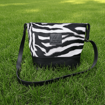 Real Leather Animal Print Handbag + Free Courier