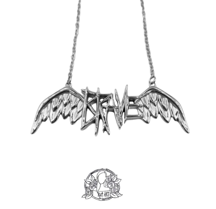 Wings Series: Designer Necklace, Brave