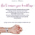 Personalised birthstone anklet or bracelet