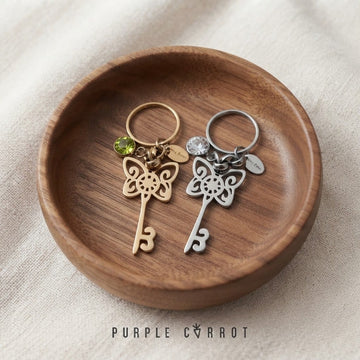 Butterfly Keyring