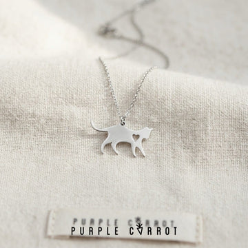Cat Pendant Necklace