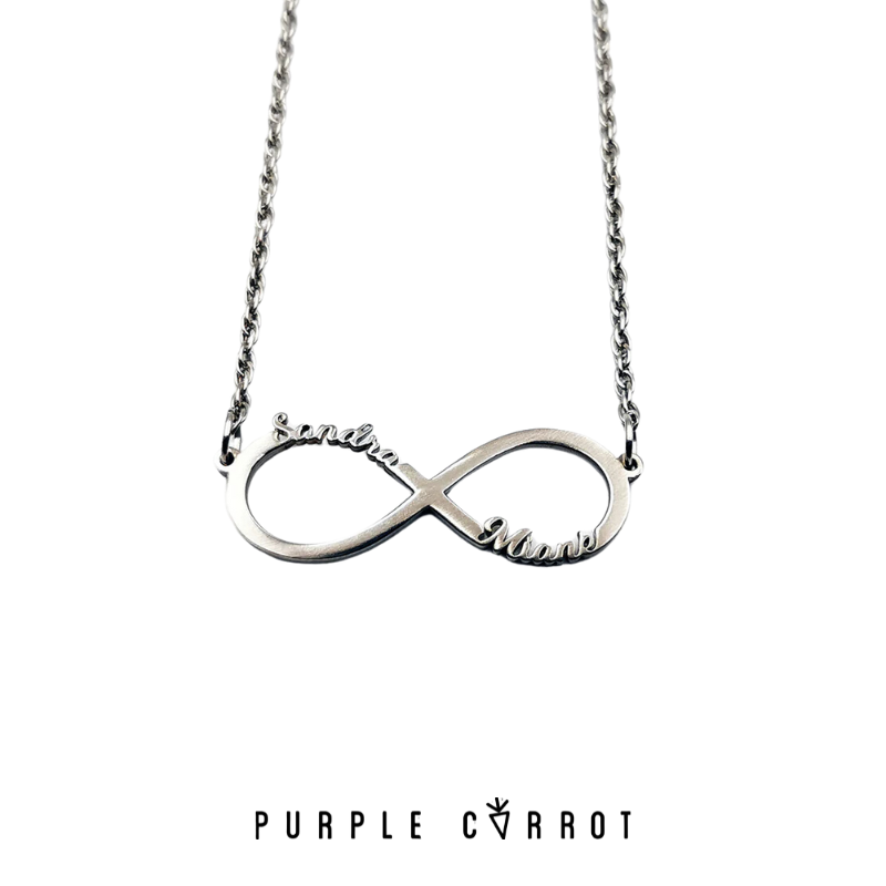 Infinity Name Necklace Cut-out