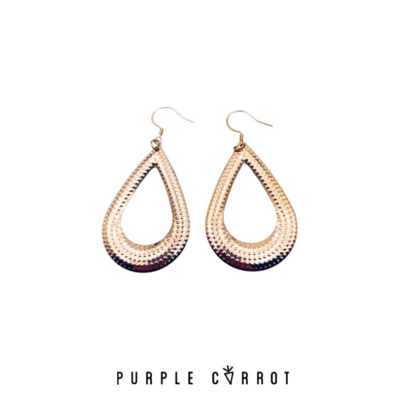 Rose gold 2025 raindrop earrings
