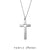 Cross Heart Cutout Necklace