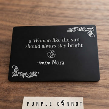 Customizable Wallet Card