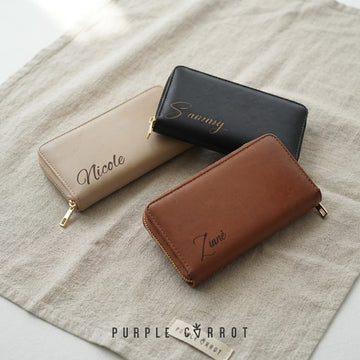 Double Zip Female Wallet