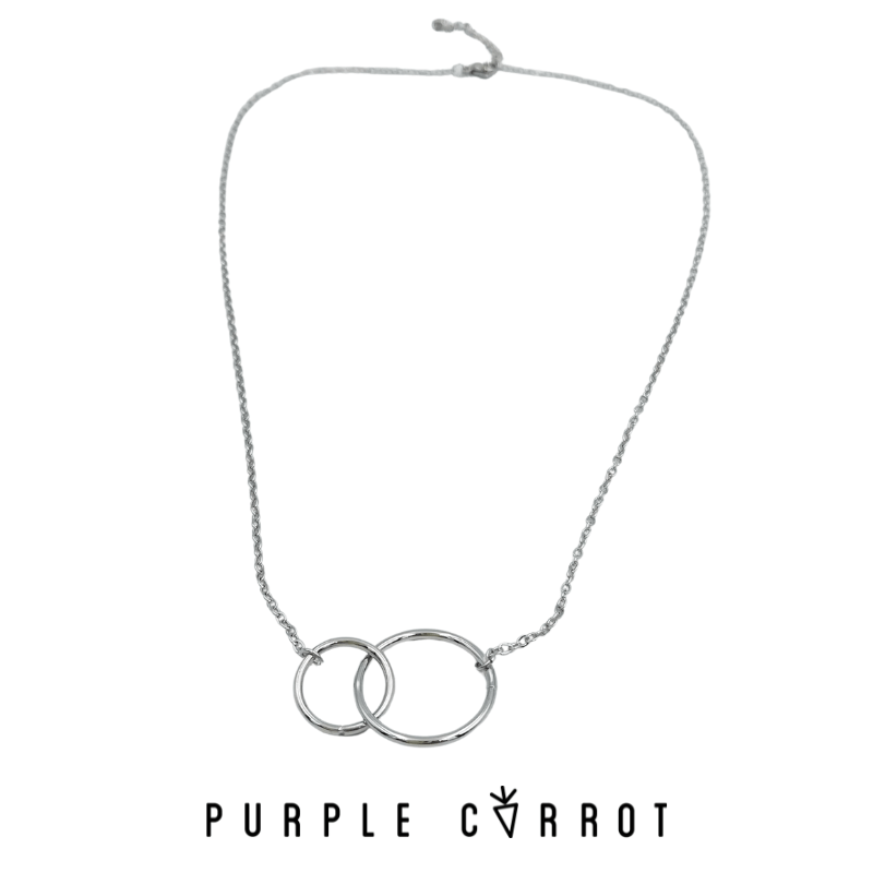 Double Circle Neckace