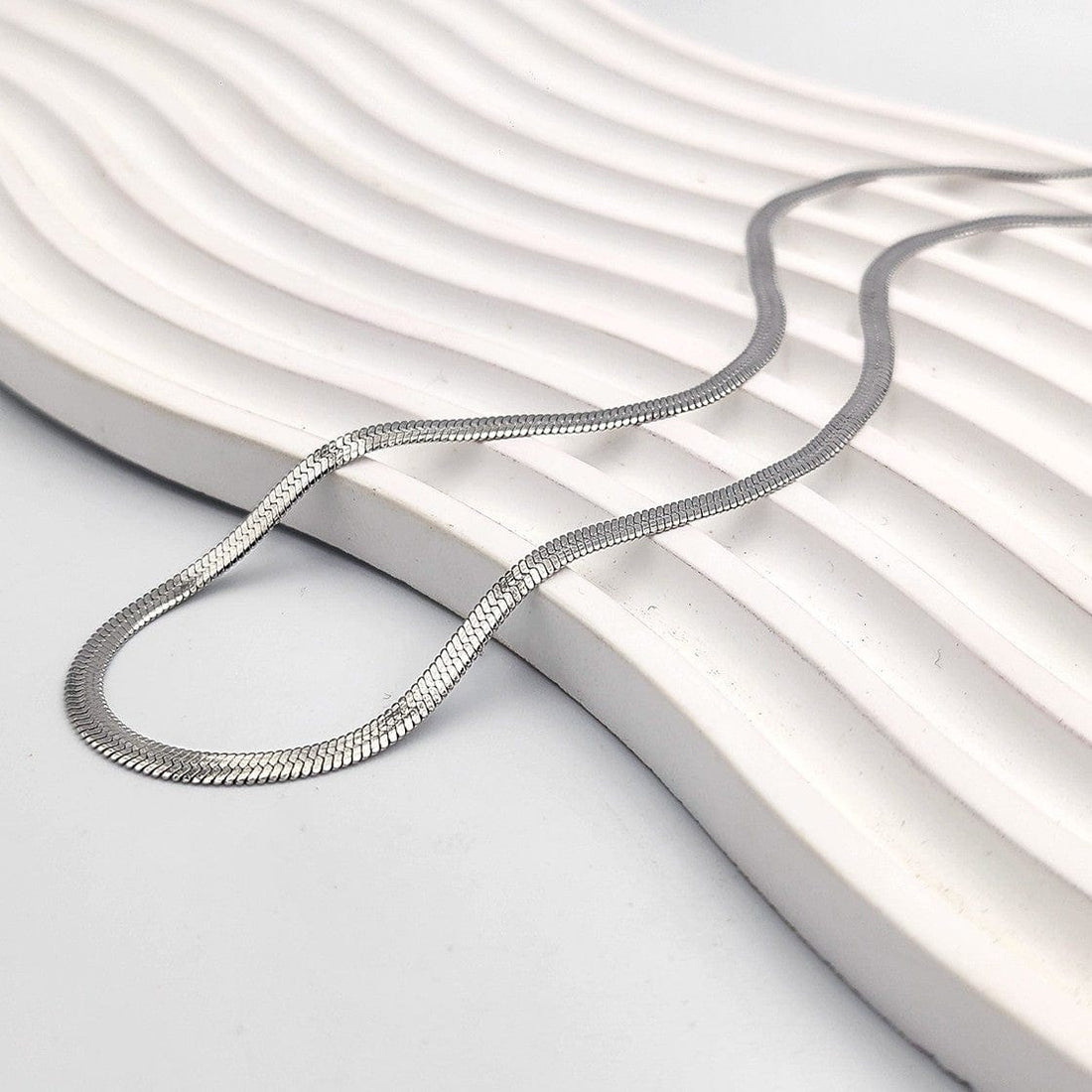 Herringbone Chain Necklace