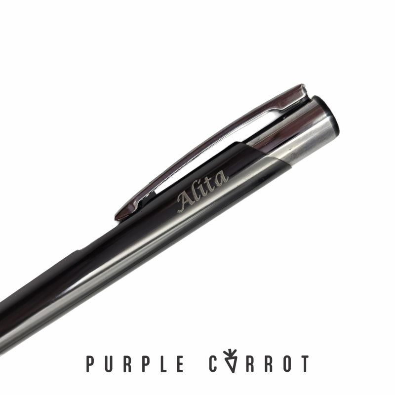 Personalised Metallic Pen &amp; Pencil Set