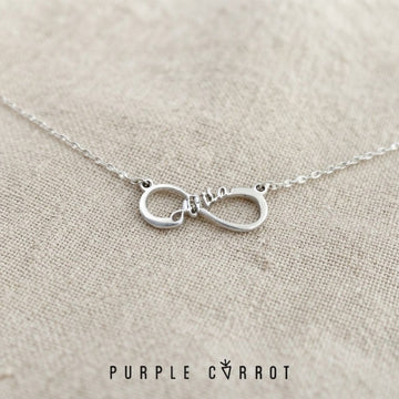 Infinity Single Name Cutout Necklace/Bracelet
