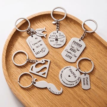 Dad Keychains (Different Options)