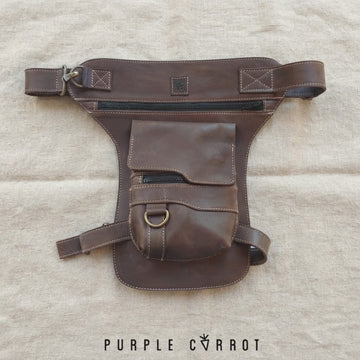 Leather Leg Bag