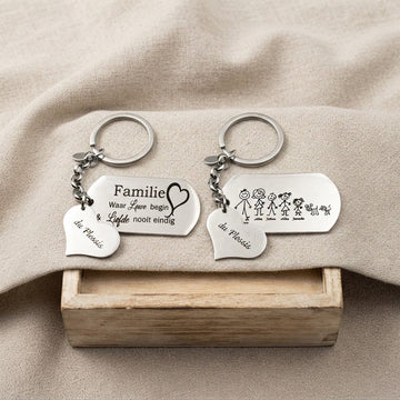 My Family Keychain