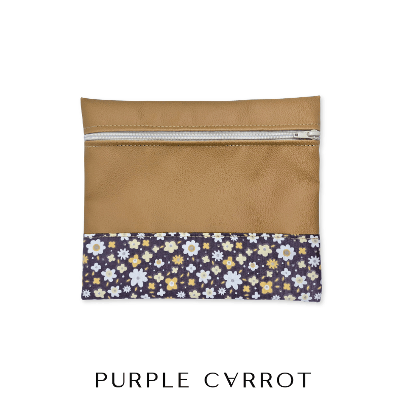 Vegan Leather Pencil Bags