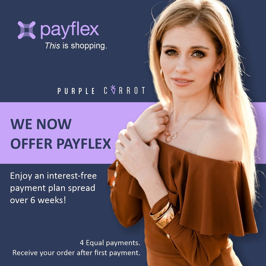 Purple Carrot Stainless steel Personalised Jewellery