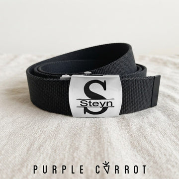 Personalised  Canvas Belts