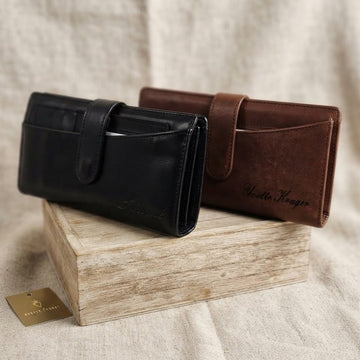 Real Bovine Leather Female Wallet