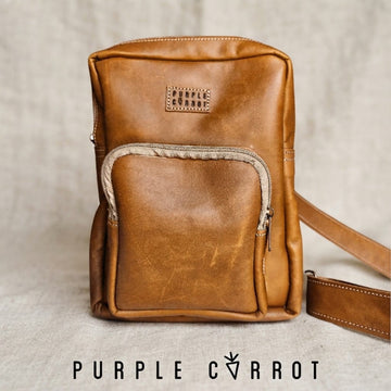 Real Leather Mini Backpack (Free Courier)