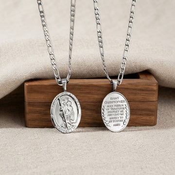 Saint Christopher Pendant Necklace