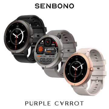Female SENBONO ADM76 GPS Smartwatch
