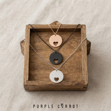 Sweetheart Circle Necklace
