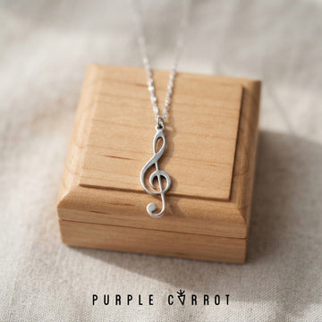 Treble Clef Necklace