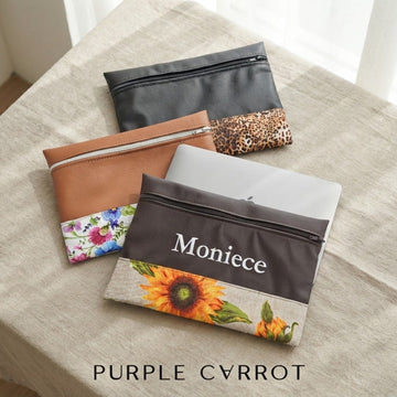 Vegan Leather Laptop Sleeves