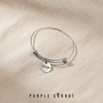 Wire Disc Bangle