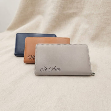 Zipper Card Holder Wallet