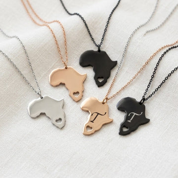 Africa Heart Necklace
