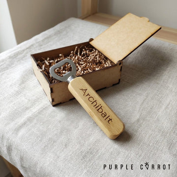 Bamboo Bottle Opener