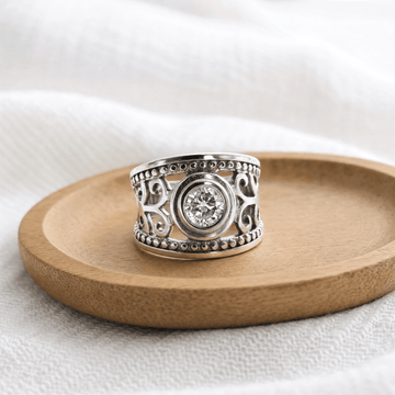 Round Stone Ring