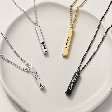 3D Bar Necklace Range